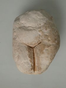 Fragment of a Female Figure, Coptic, 4th-7th century. Creator: Unknown