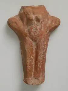 Fragment of a Female Figure, Coptic, 4th-7th century. Creator: Unknown