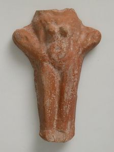 Fragment of a Female Figure, Coptic, 4th-7th century. Creator: Unknown