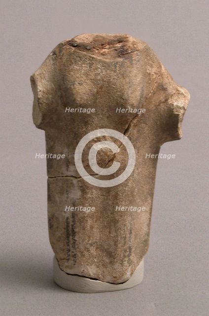 Fragment of a Figure, Coptic, 4th-7th century. Creator: Unknown.