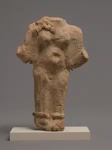 Fragment of a Figure, Coptic, 4th-7th century. Creator: Unknown