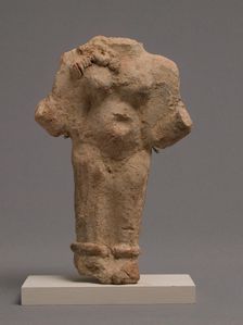Fragment of a Figure, Coptic, 4th-7th century. Creator: Unknown