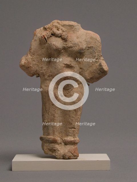 Fragment of a Figure, Coptic, 4th-7th century. Creator: Unknown.