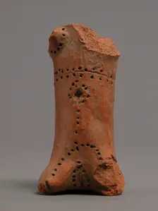 Fragment of a Figure, Coptic, 4th-7th century. Creator: Unknown
