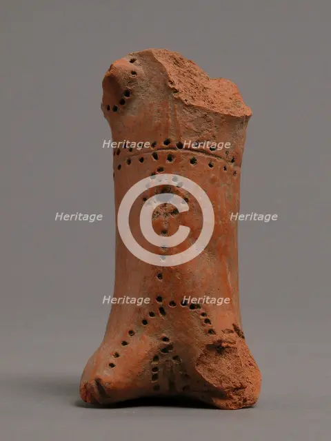 Fragment of a Figure, Coptic, 4th-7th century. Creator: Unknown.