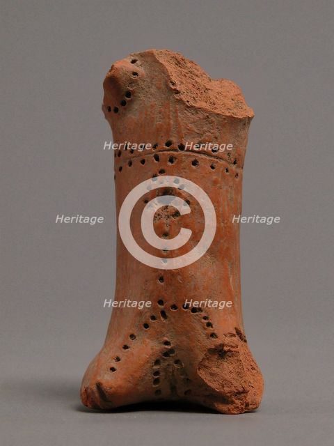 Fragment of a Figure, Coptic, 4th-7th century. Creator: Unknown.