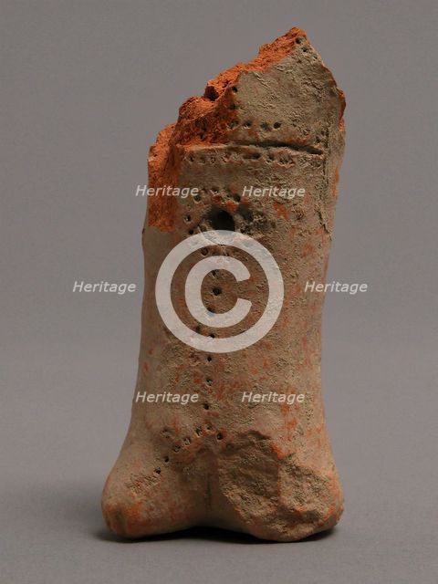 Fragment of a Figure, Coptic, 4th-7th century. Creator: Unknown.