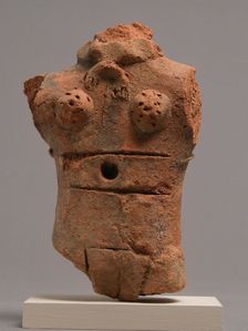 Fragment of a Figure, Coptic, 4th-7th century. Creator: Unknown