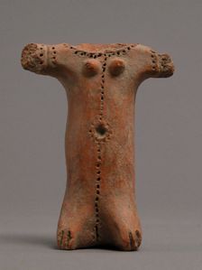 Fragment of a Figure, Coptic, 4th-7th century. Creator: Unknown