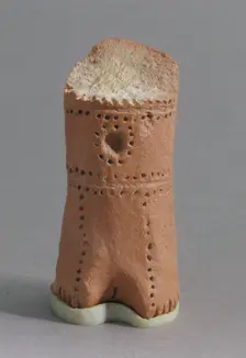 Fragment of a Figure, Coptic, 4th-7th century. Creator: Unknown