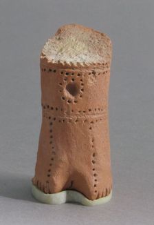 Fragment of a Figure, Coptic, 4th-7th century. Creator: Unknown