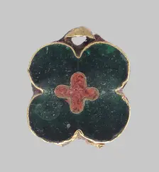 Fragment of a Flower, French, 11th century. Creator: Unknown