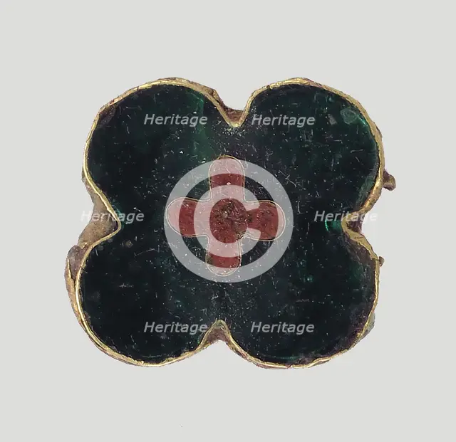 Fragment of a Flower, French, 11th century. Creator: Unknown.