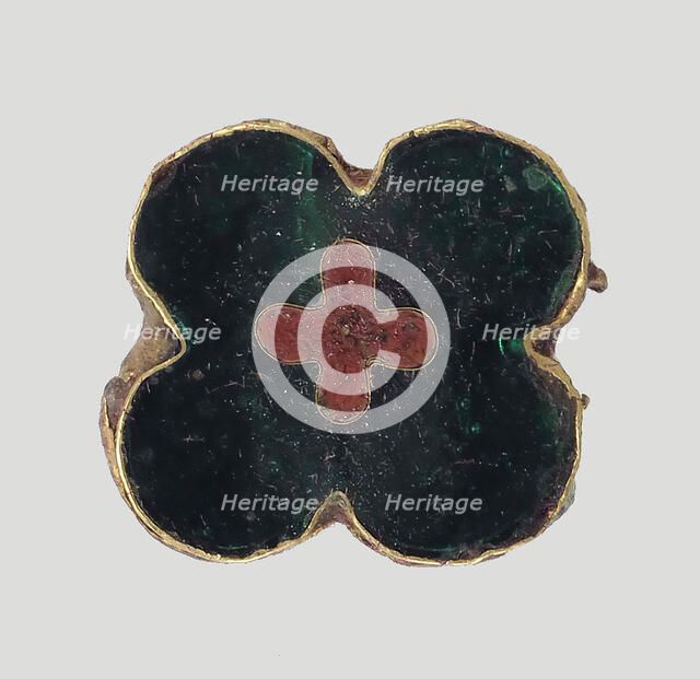 Fragment of a Flower, French, 11th century. Creator: Unknown.