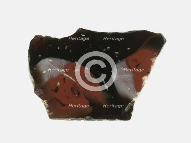 Fragment of a Floral Inlay, 1st century BCE-1st century CE. Creator: Unknown.