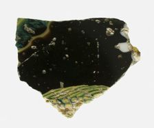 Fragment of a Floral Inlay, Egypt, Ptolemaic Period, 1st century BCE. Creator: Unknown