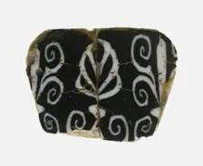 Fragment of a Floral Inlay, Egypt, Ptolemaic Period-Roman Period, (1st century BCE-1st century CE). Creator: Unknown