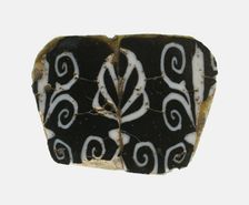 Fragment of a Floral Inlay, Egypt, Ptolemaic Period-Roman Period, (1st century BCE-1st century CE). Creator: Unknown