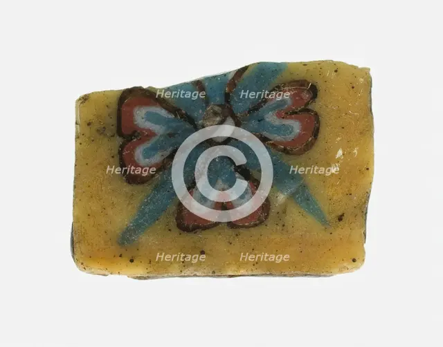Fragment of a Floral Inlay, Italy, Ptolemaic Period-Roman Period, (1st century BCE-1st century CE). Creator: Unknown.