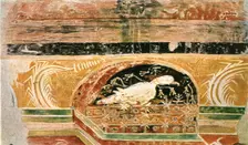 Fragment of a frieze from the church of San Martino ai Monti, Rome, Italy, (1928). Creator: Unknown