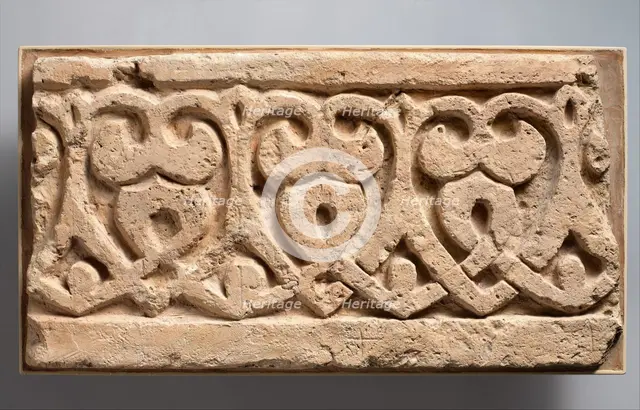 Fragment of a Frieze, Iran, 11th century. Creator: Unknown.