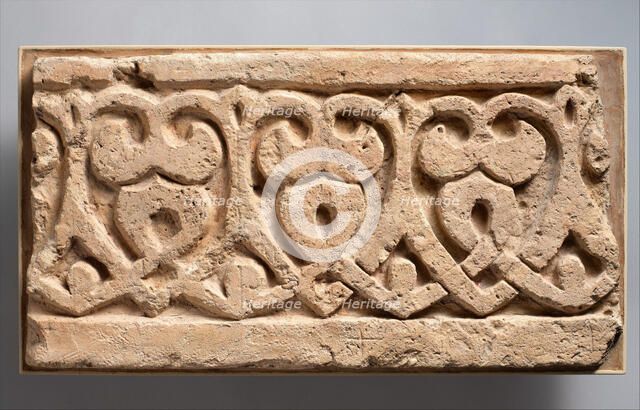 Fragment of a Frieze, Iran, 11th century. Creator: Unknown.