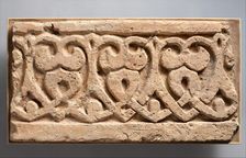 Fragment of a Frieze, Iran, 11th century. Creator: Unknown