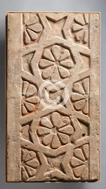 Fragment of a Frieze, Iran, 11th century. Creator: Unknown.