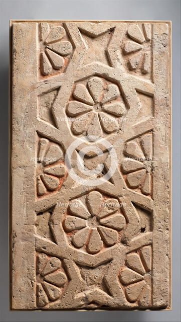 Fragment of a Frieze, Iran, 11th century. Creator: Unknown.