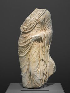 Fragment of a Grave Monument, 4th-3rd century BCE. Creator: Unknown