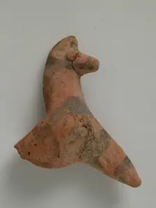 Fragment of a Horse, Coptic, 4th-7th century. Creator: Unknown