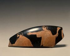 Fragment of a Kylix, 400s BC. Creator: Unknown