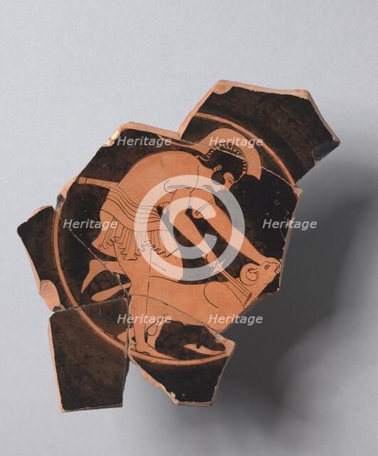 Fragment of a Kylix, c. 490-480 BC. Creator: Unknown.