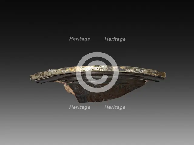 Fragment of a Lacquer Tray, 9-24. Creator: Unknown.