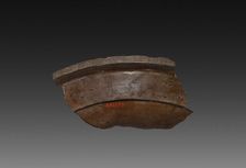 Fragment of a Lacquer Tray, 9-24. Creator: Unknown