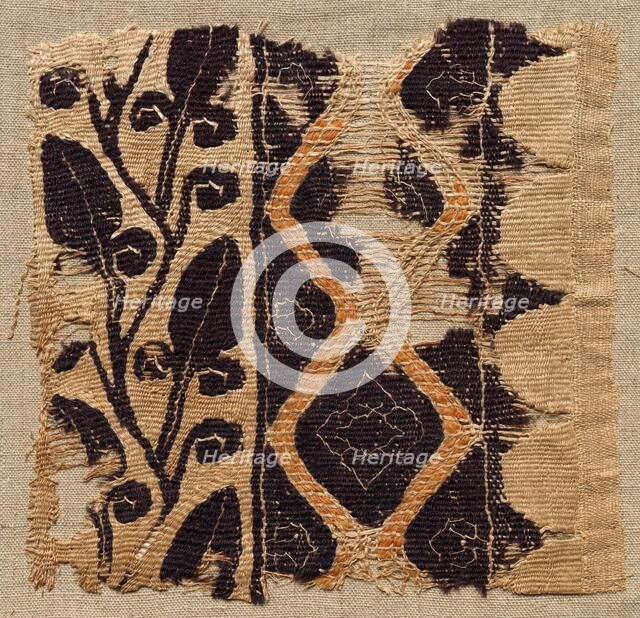 Fragment of a Large Cloth, Perhaps a Pallium, 400s - 500s. Creator: Unknown.