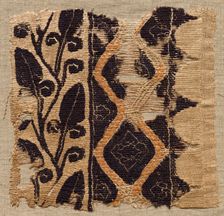 Fragment of a Large Cloth, Perhaps a Pallium, 400s - 500s. Creator: Unknown