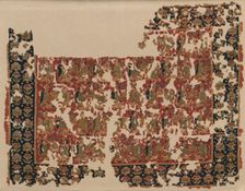 Fragment of a Large Hanging, 500s. Creator: Unknown
