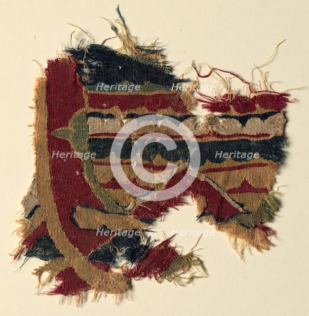 Fragment of a Large Hanging, 800s. Creator: Unknown.