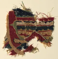 Fragment of a Large Hanging, 800s. Creator: Unknown