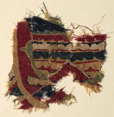 Fragment of a Large Hanging, 800s. Creator: Unknown
