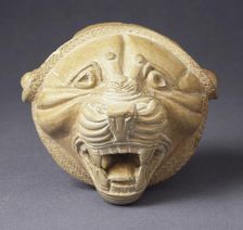 Fragment of a Lion Head, Achaemenid period (550-330 BC). Creator: Unknown