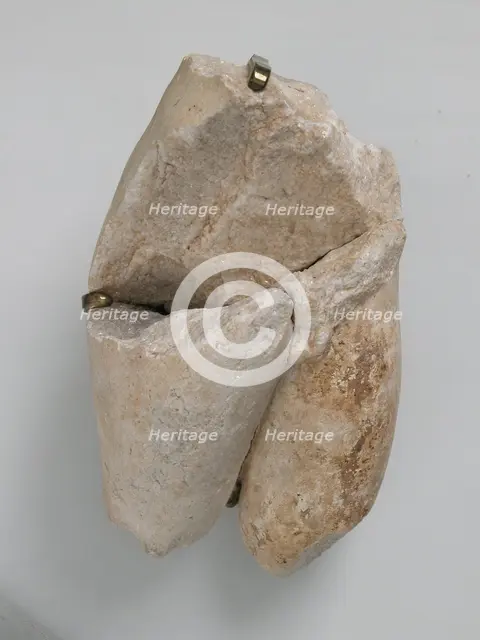 Fragment of a Male Torso, Coptic, 4th-7th century. Creator: Unknown.