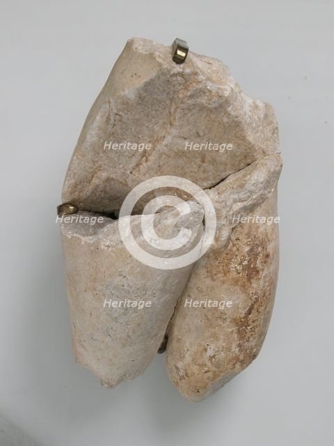 Fragment of a Male Torso, Coptic, 4th-7th century. Creator: Unknown.