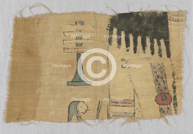 Fragment of a Mummy Shroud, Egypt, 2nd/3rd century. Creator: Unknown.