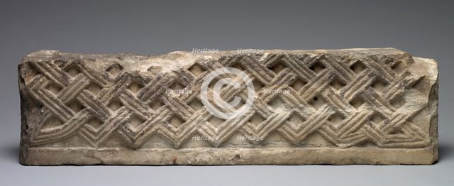 Fragment of a Panel, 700s-800s. Creator: Unknown.