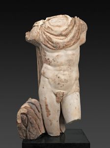 Fragment of a Portrait Statue of a Man, 2nd century. Creator: Unknown