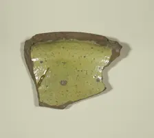 Fragment of a Plate, 13th-14th century. Creator: Unknown