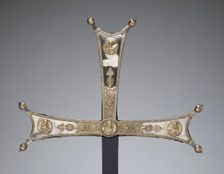 Fragment of a Processional Cross, c. 1050. Creator: Unknown