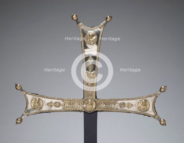 Fragment of a Processional Cross, c. 1050. Creator: Unknown.